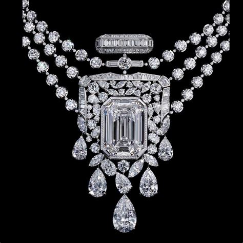 chanel no 5 diamond necklace|chanel no 5 high jewelry.